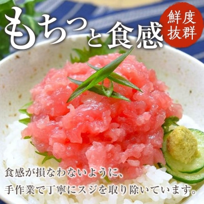 メバチマグロたたき丼セット 10食分 ネギトロ丼【FW001】