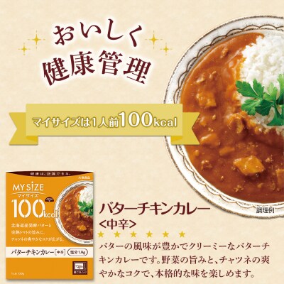 【定期便 全2回】100kcal マイサイズ バターチキンカレー30個×2回　計60個【CA222】