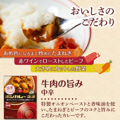 【定期便 全5回】ボンカレーネオ 牛肉の旨み(中辛) 30個×5回　計150個【CA197】