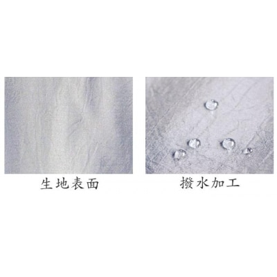 白割烹着　撥水　富士絹エプロン【GN006】