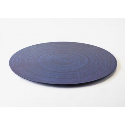 RAYS PLATE Round L 藍染【DR052】