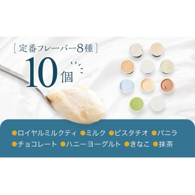 大人のジェラート10個 詰め合わせ【HB001】