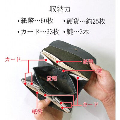 クラッチーノ ネクスト2　小型長財布(キャメル)