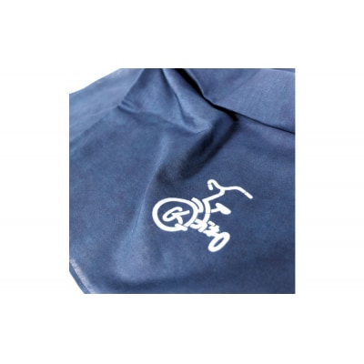 【三輪車】本藍染コットン100%濃紺大判ハンカチ【CZ061VC01】