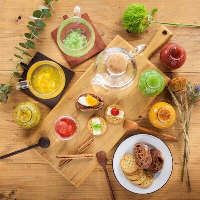 無添加 手作り ジャム  120g 10種　お茶にして飲めるジャム 旬の果物でお届け【JM003】