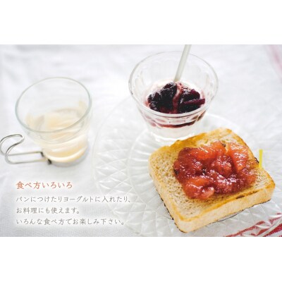 無添加 手作り ジャム  120g 10種　お茶にして飲めるジャム 旬の果物でお届け【JM003】