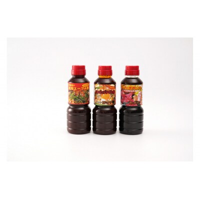 韓国鍋の濃縮スープの素 スンドゥブチゲの素 焼肉のタレ 300ml×各1本【JM004】