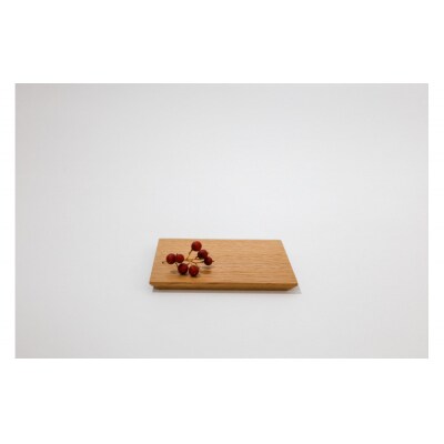TSUKI-JIRI Petite Plate オーク 8×100×100mm【DR061】