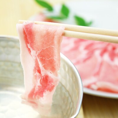 松浦食肉組合厳選 長崎県産豚ロースしゃぶしゃぶ肉 800g