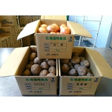 馬鈴薯(キタアカリ5kg・男爵5kg)・玉ねぎ5kg 食べ比べセット | ふるさと納税のお礼品