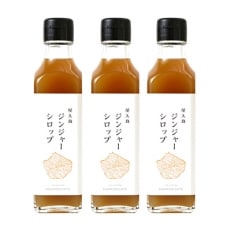 【2019年4月発送】 屋久島ジンジャーシロップ 200ml&times;3本セット