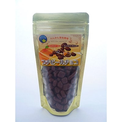 屋久島産たんかん果皮使用　屋久島たんかんプチピールチョコ40g10セット
