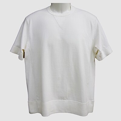 吊り天竺フラットシーマVガゼットTシャツ　LLサイズ