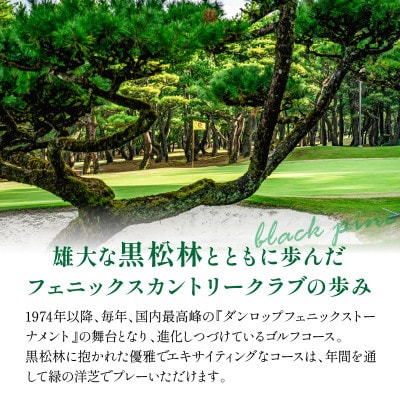 フェニックスカントリークラブプレー券(平日2名様)
