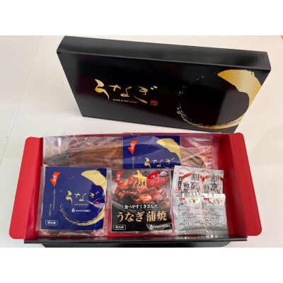 【2024年10月下旬発送】うなぎ蒲焼・きざみ・肝焼セット