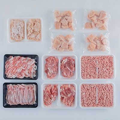 宮崎県産豚肉・宮崎県産鶏肉バラエティーセット　4kg