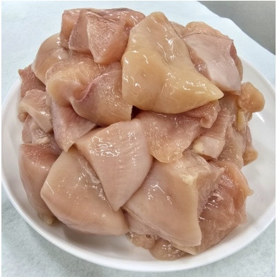 宮崎県産若鶏 むね肉 2.4kg(150g×16パック)※小分け・カット済・真空冷凍