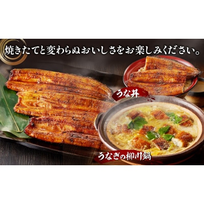 【訳あり】高須水産　備長炭手焼き蒲焼3尾(620g)_M159-005