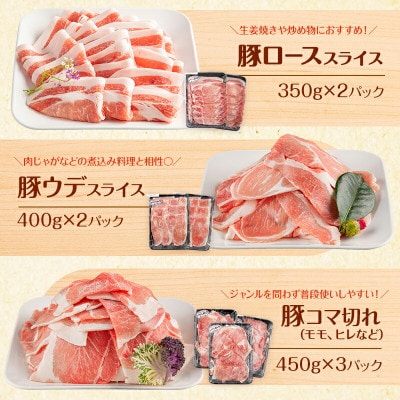 宮崎県豚『みやちくポーク』1頭食べ尽くしセット