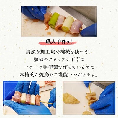 宮崎県産鶏焼き鳥8種64本セット