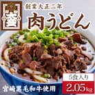 《大盛うどん》肉うどん　冷凍なま麺5食セット
