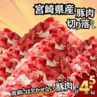 宮崎県産 豚肉切り落とし 4.5kg