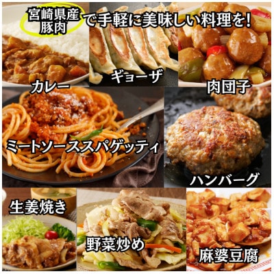 宮崎県産豚肉　切り落とし&ミンチセット　5.5kg