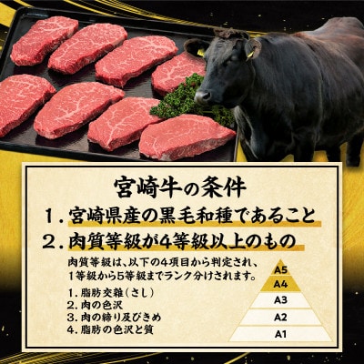 宮崎牛モモステーキ800g