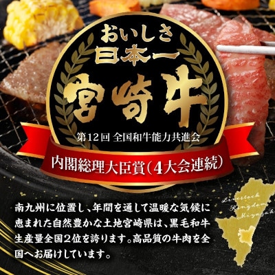 【毎月定期便】宮崎牛赤身定期便全4回