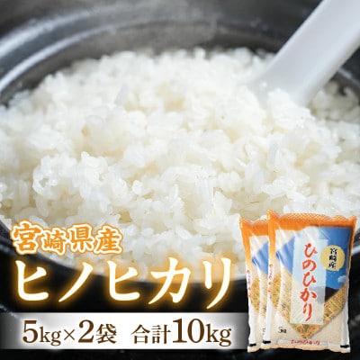 宮崎県産ヒノヒカリ 令和6年産 5kg×2袋 合計10kg