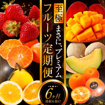 【発送月固定定期便】宮崎の旬なくだものをお届け!至極くだもの定期便全6回