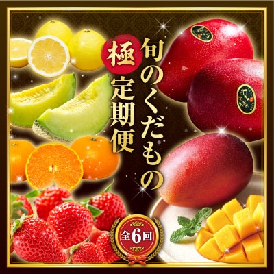 【発送月固定定期便】旬のくだもの【極】定期便(宮崎市)全6回
