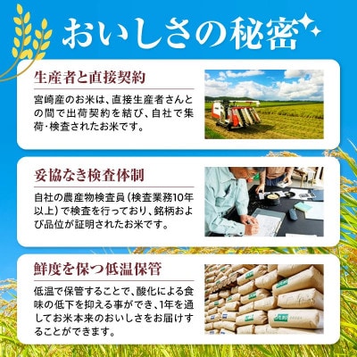 《令和8年産》宮崎県産こしひかり 合計15kg (5kg×3袋)