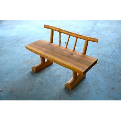 Standing Bench(スタンディングベンチ) 丸太と枝を使ったベンチ 発送不可　T-30