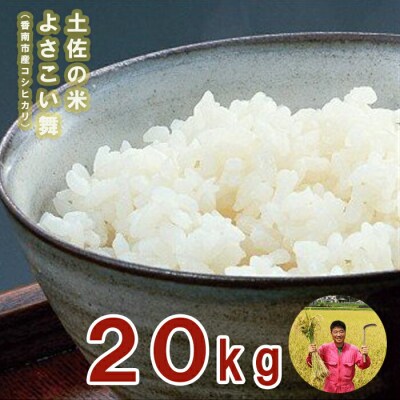 おいしいコシヒカリ! 土佐の米よさこい舞20kg　E-40