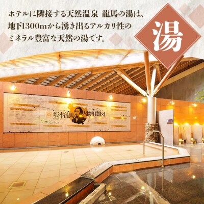 高知黒潮ホテル 一泊温泉付 1名利用 シングルルーム宿泊券 kh-0009