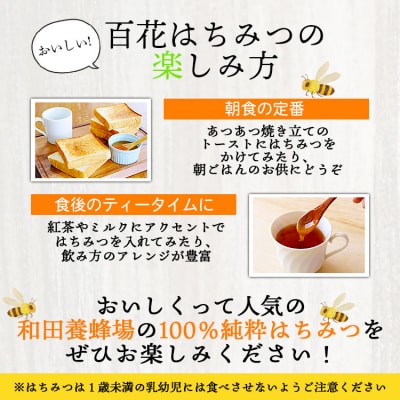 和田養蜂場 百花はちみつ(600g)2本 wh-0004