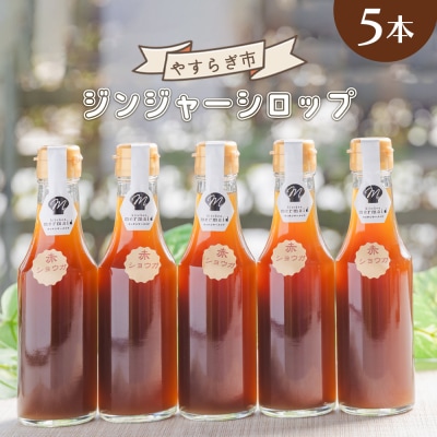 【7日程度で発送】ジンジャーシロップ200ml×5本 yr-0048