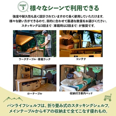 SO9 バンライフシェルフ 天板・ インナーボックスセット so-0022