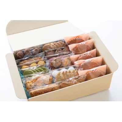 マドレーヌ5個とクッキー14袋 合計67枚以上セット oh-0010