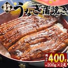 【計400g】うなぎ蒲焼き 約200g×2尾 (愛知県産鰻) フジ物産 fb-0138