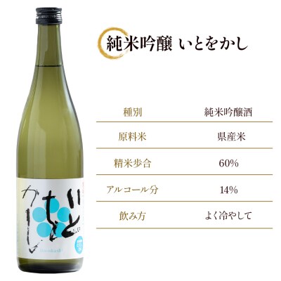 【7日程度で発送】純米吟醸いとをかし酒720ml×2本 gs-0108