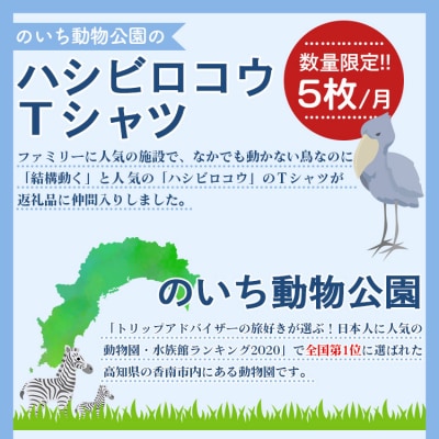 ハシビロコウTシャツ ni-0004