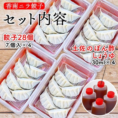 ニラのまち香南市 香南ニラ餃子28個 tw-0006