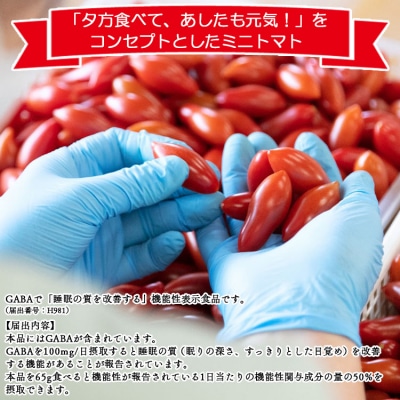 【先行受付】機能性表示食品 ミニトマト ゆうがたベーネ 1kg is-0010