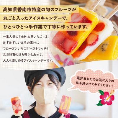 マナマナ 手作りアイスキャンデー 8本入り - 氷菓 フルーツ アイスキャンディー ys-0016