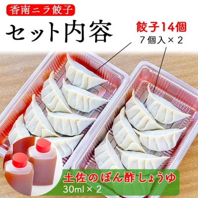ニラのまち香南市 香南ニラ餃子14個 tw-0005
