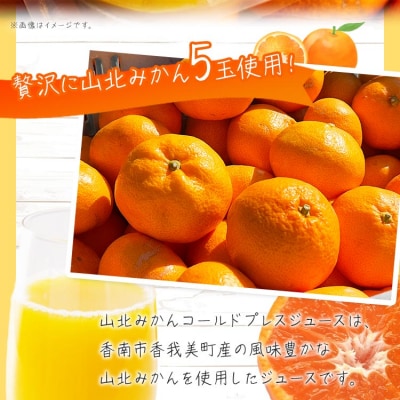 みかんジュース 100% ストレート 山北みかんコールドプレスジュース 15本セット ei-0005