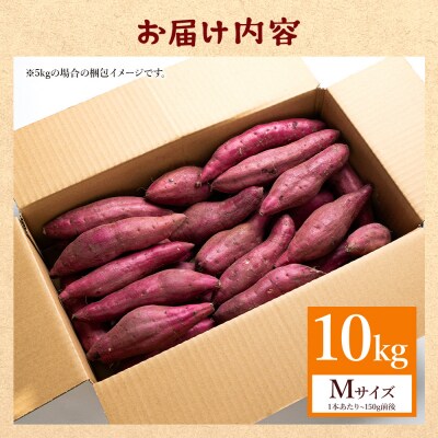 【2026年出荷分】【10kg】さつまいも(土佐紅) Mサイズ at-0051