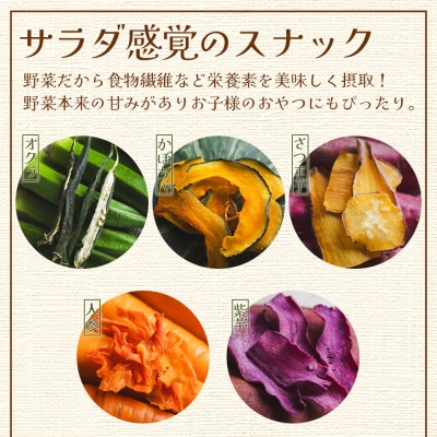 野菜チップス 6袋 紫いもチップス 1袋 サツモイモチップス 1袋 合計8袋 ke-0003